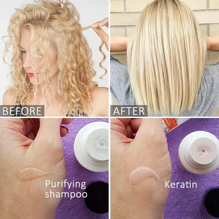 PURC – ensemble de shampoing brésilien à la kératine