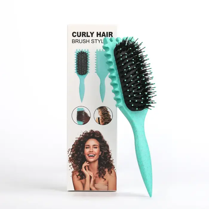 Brosse coiffante pour cheveux bouclés Salon Bursh