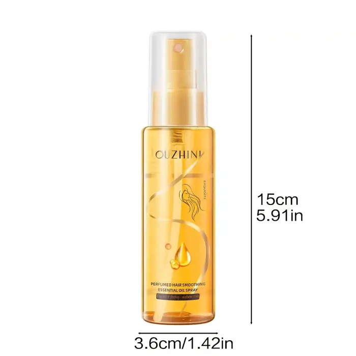 Spray d'huile essentielle parfumée pour les soins capillaires
