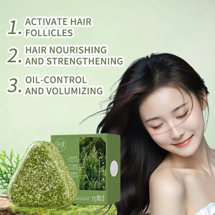 Savon shampooing nourrissant pour renforcer les cheveux