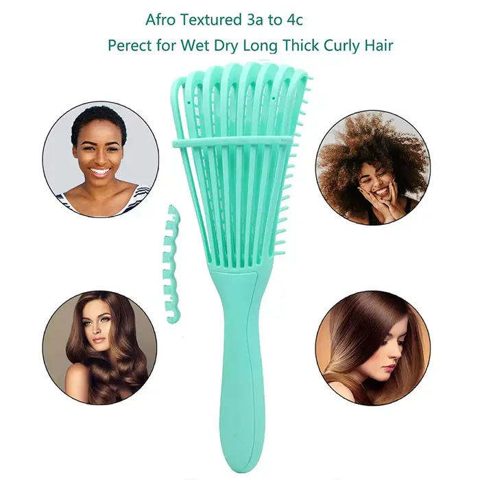 Peigne à cheveux brosse démêlante Massage du cuir chevelu