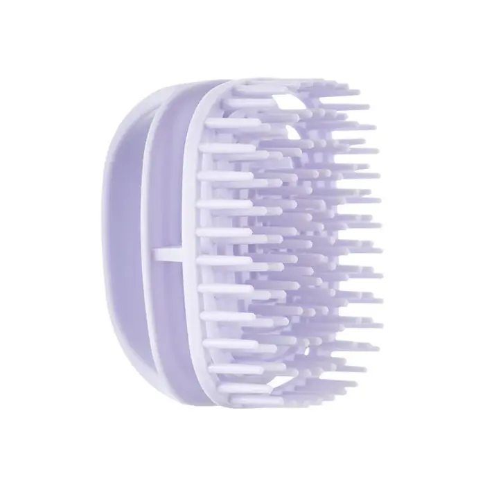Brosse de massage du cuir chevelu carrée en silicone