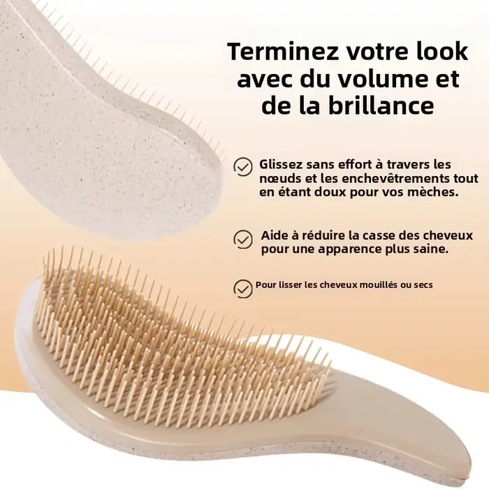 Peigne à cheveux magique démêlant en boîte