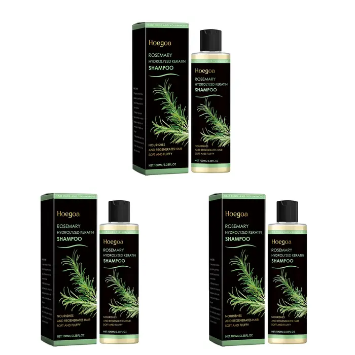 Shampoing au romarin apaisant pour le cuir chevelu