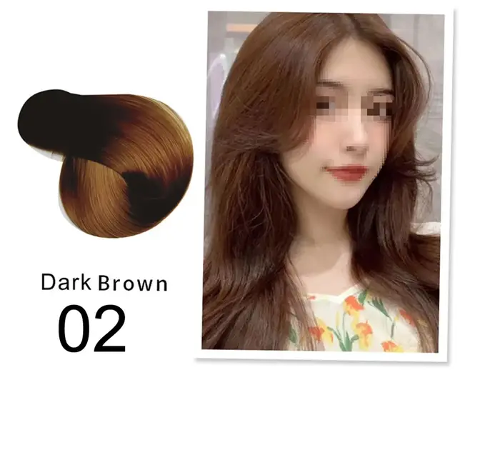 Huile d'argan naturelle pour coloration rapide des cheveux, shampoing colorant rapide, longue durée,