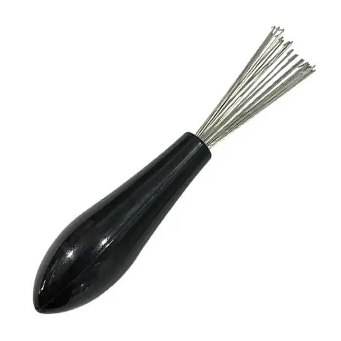 Peigne à poignée en plastique