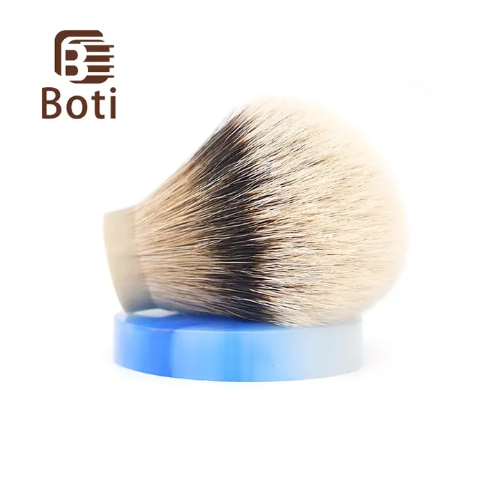 Boti brosses-shd soie, poils de blaireau avec nœud, très haute densité, en forme d'ampoule