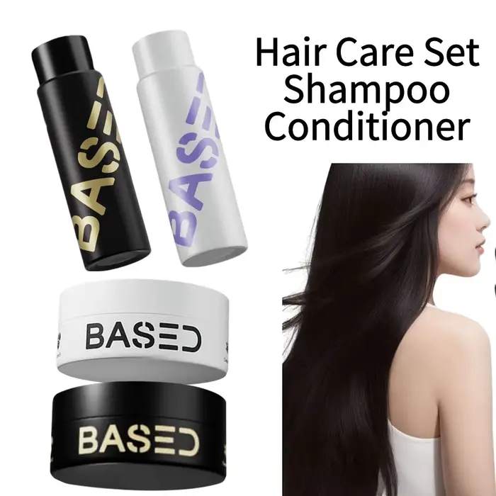 Kit de Soins Capillaires Homme Femme : Shampoing