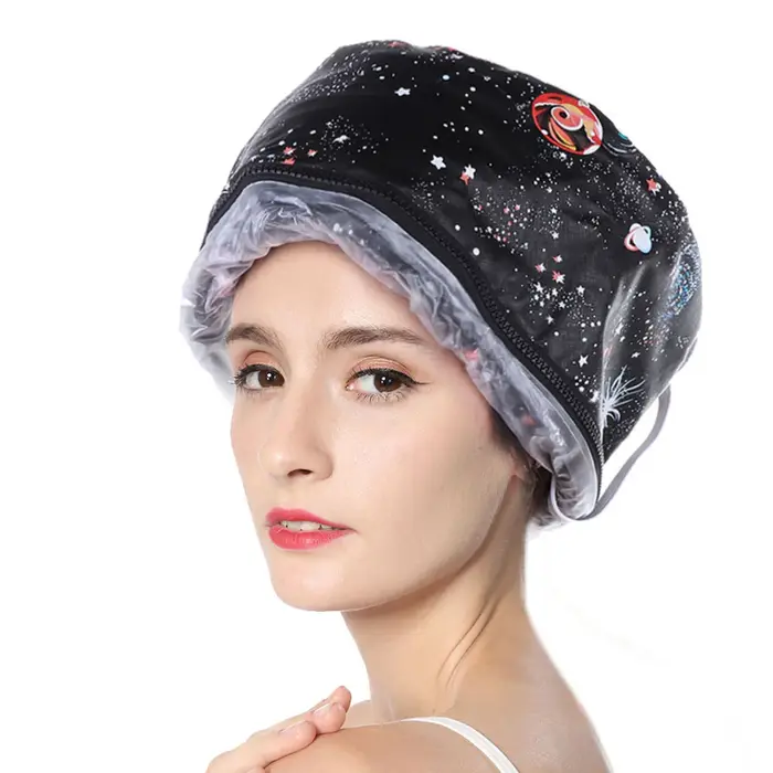 Chapeau de soin des cheveux chauffant électrique