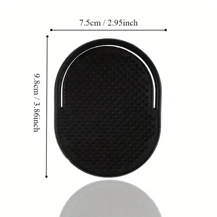 Brosse à cheveux de poche multifonctionnelle, petit peigne léger avec poignée de paume, brosse de Ma