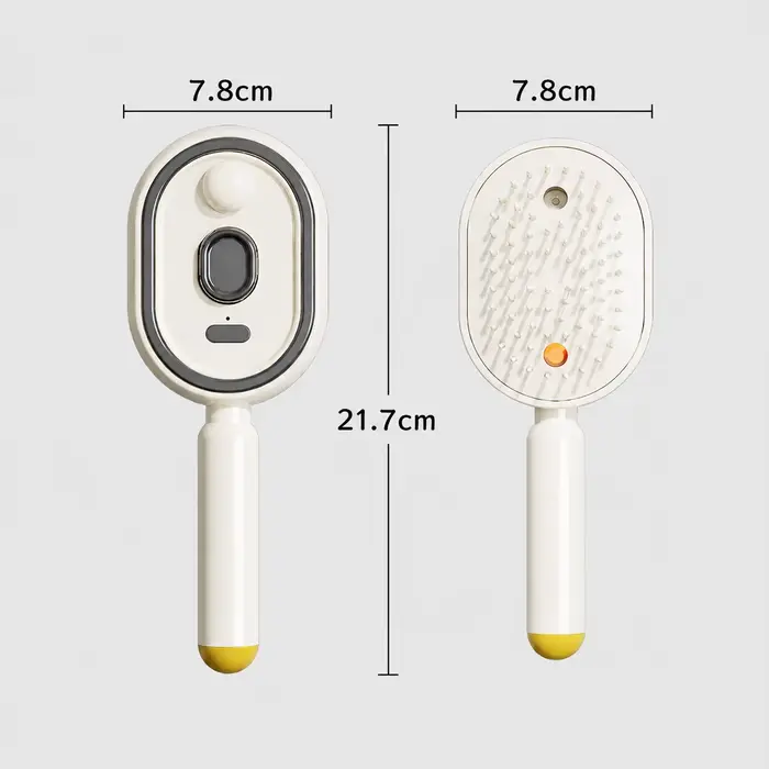 Brosse à cheveux électrique à pulvérisation et massage