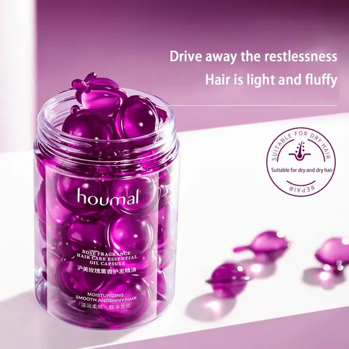 Capsule de vitamine pour cheveux