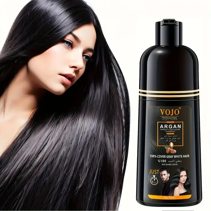 Shampoing de coloration capillaire pour cheveux gris