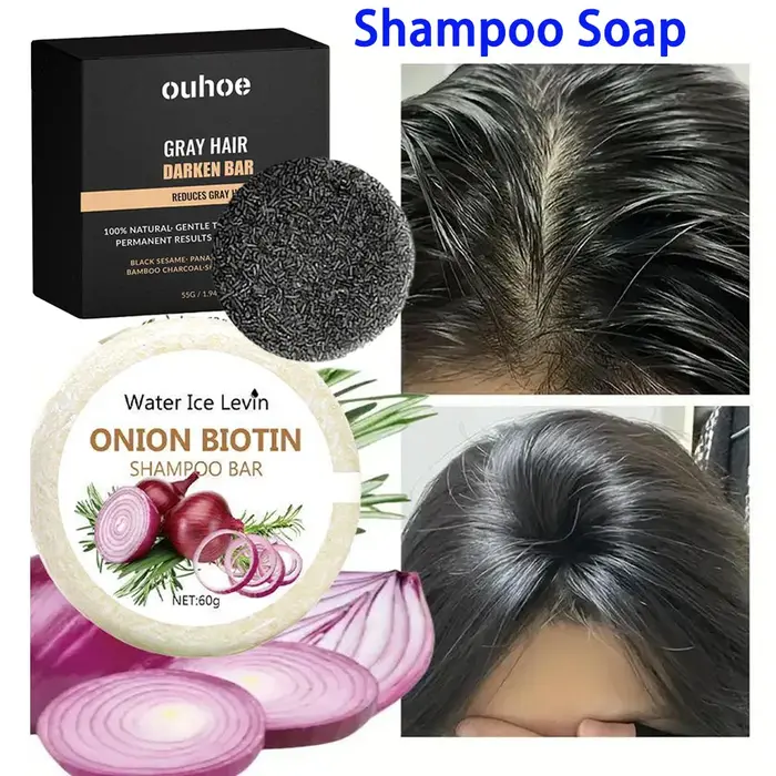 Savon shampoing oignon romarin 55g/60g
