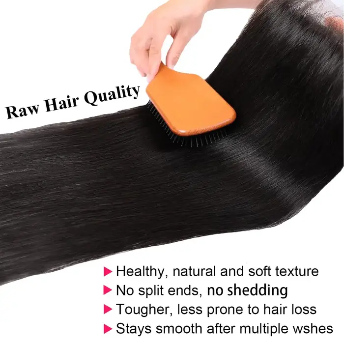 Perruque Lace Front Body Wave Naturelle, Cheveux Lisses, 13x6 HD, Pre-Plucked, avec Baby Hair, Densi