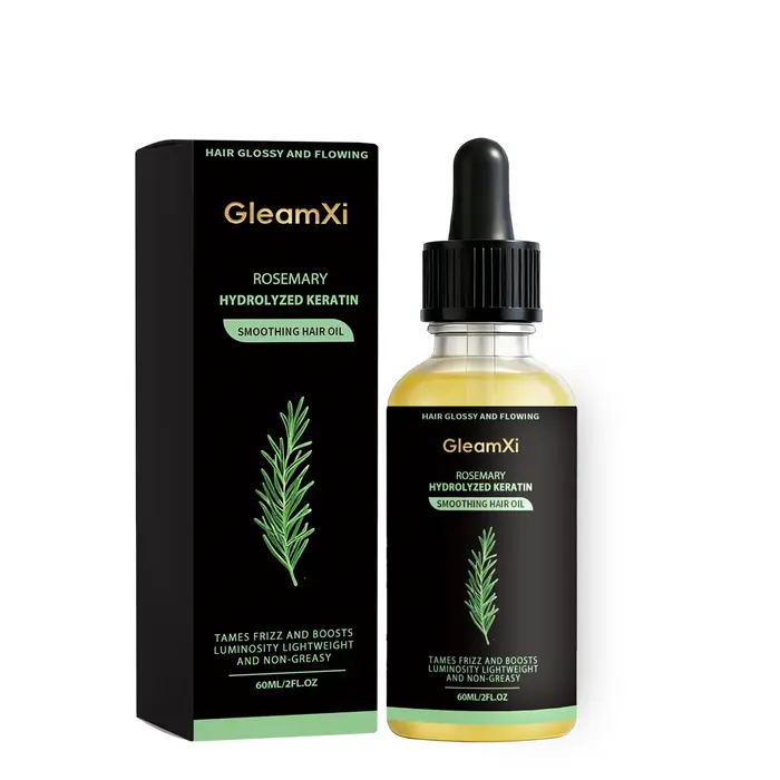Sérum de croissance capillaire à la rosemaine, réduit la perte de cheveux, répare les cheveux crépus et abîmés, apaise le cuir chevelu, nourrit et favorise la repousse des cheveux pour hommes et femme