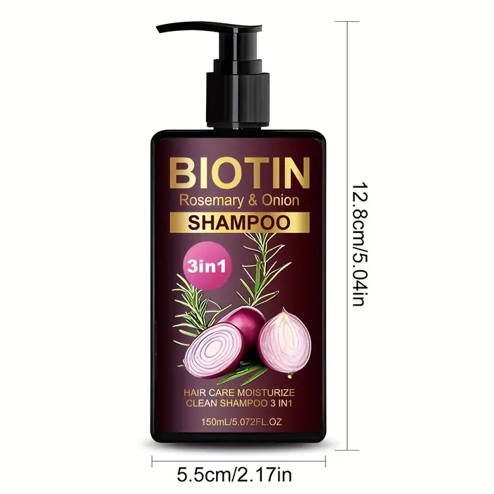 Shampoing 3 en 1 à la biotine
