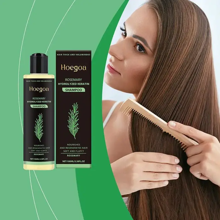 Shampooing capillaire Hoegoa à la rosemary