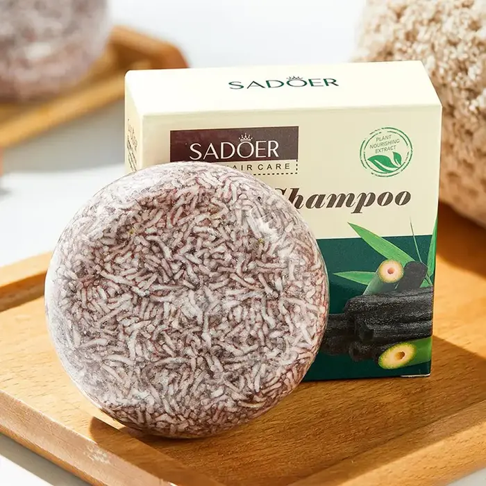 Shampooing Solide au Charbon de Bambou