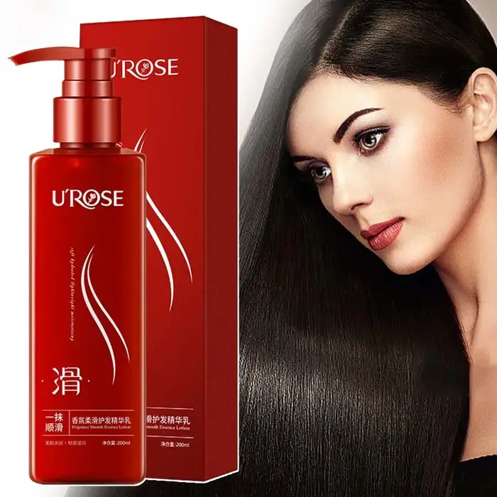 Après-shampooing lissant sans rinçage