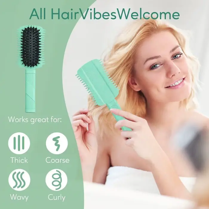 Brosse pour cheveux bouclés
