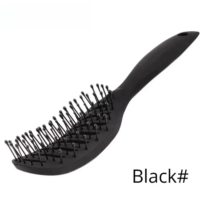 Brosse Coiffante pour Cheveux Bouclés, Masseur de Cuir Chevelu Professionnel, Peigne Démêlant et Séc