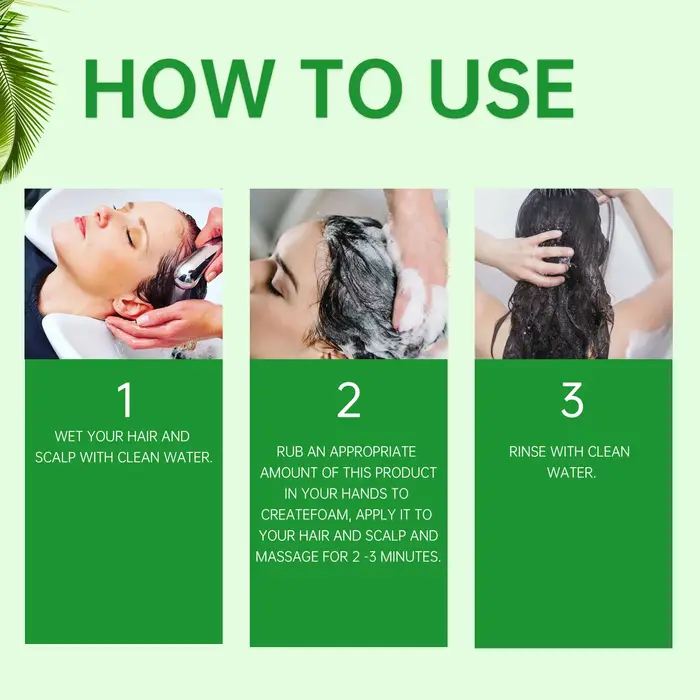 Shampoing à l'huile de Batana de 300ML