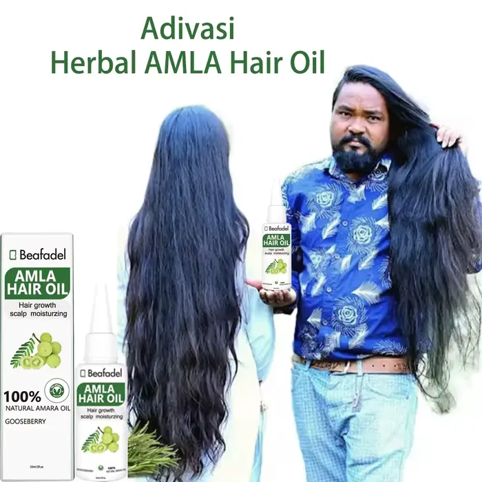 Huile capillaire ayurvédique originale d'Inde Adivasi Amla