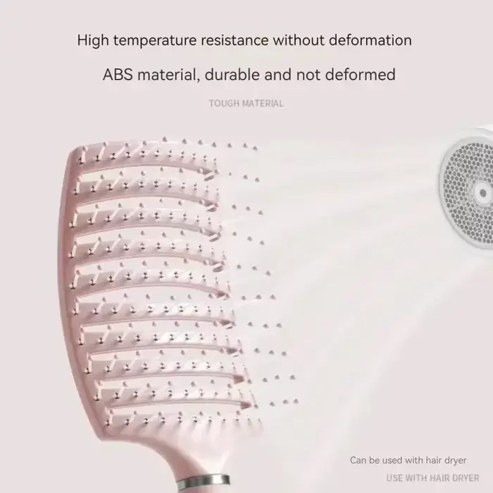 Brosse à cheveux à coussin d'air
