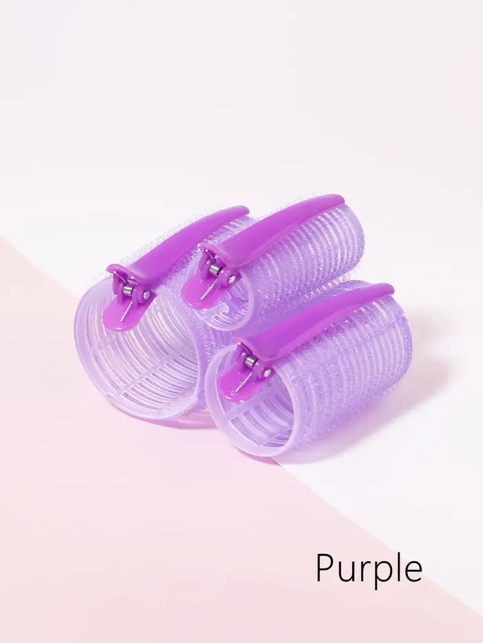 6 pièces/ensemble de tubes moelleux de cheveux bouclés non chauffés DYI tubes de cheveux bouclés pou