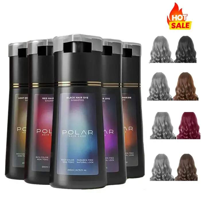 Shampoo colorant capillaire 2026 pour cheveux gris