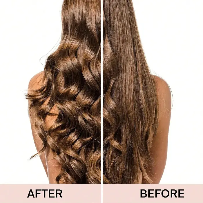 Tige à friser sans chaleur en Satin avec bonnets pour cheveux, bandeau doux de nuit pour cheveux lon