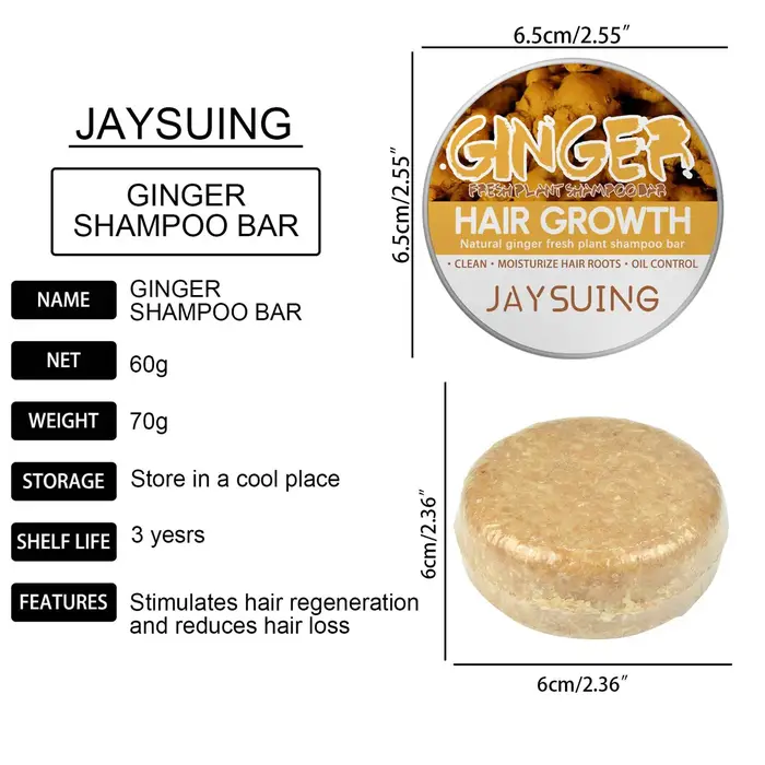 Shampoing au gingembre