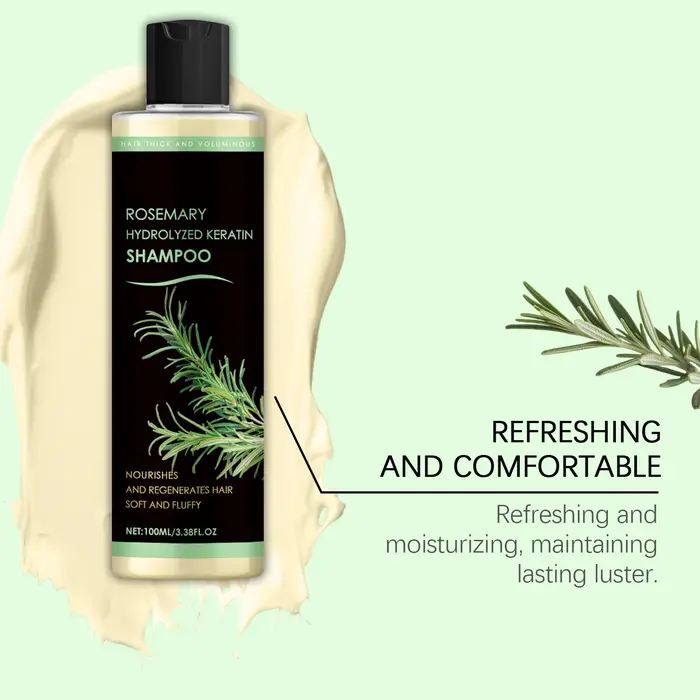 Shampoing au romarin pour cuir chevelu gras