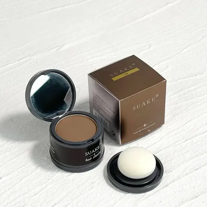 1 Flacon de Poudre de Remodelage de la Ligne Capillaire, Réparation et Remplissage des Zones Dépourvues de Cheveux, Maquillage de Remplacement de la Ligne Frontale, Outil de Beauté pour Femmes