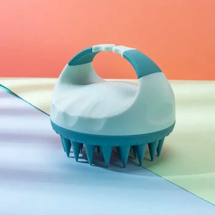 Brosse de massage de la tête en silicone