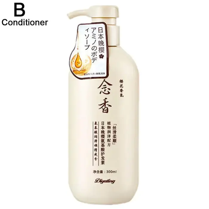 Shampooing et après-shampooing japonais parfumé aux acides aminés, lotion de bain, soin corporel et