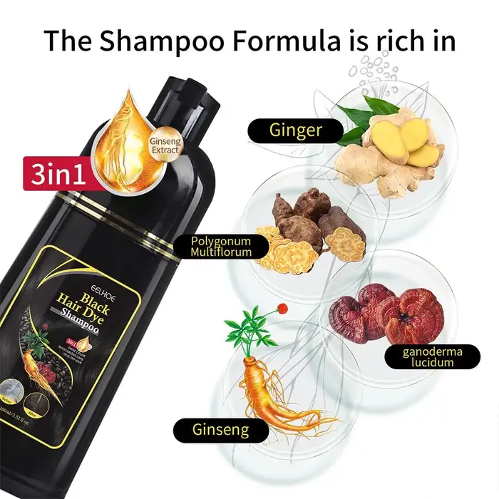 Shampoing magique à base de plantes naturelles