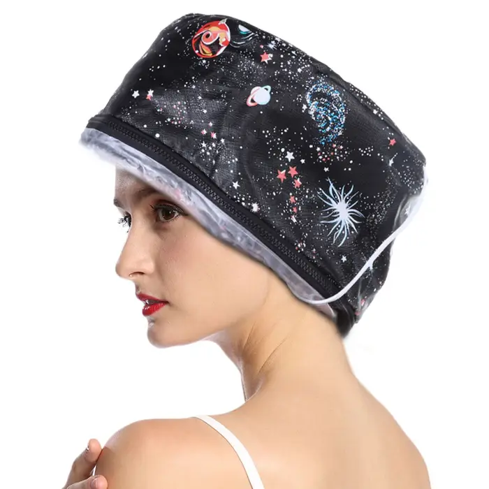 Chapeau de soin des cheveux chauffant électrique