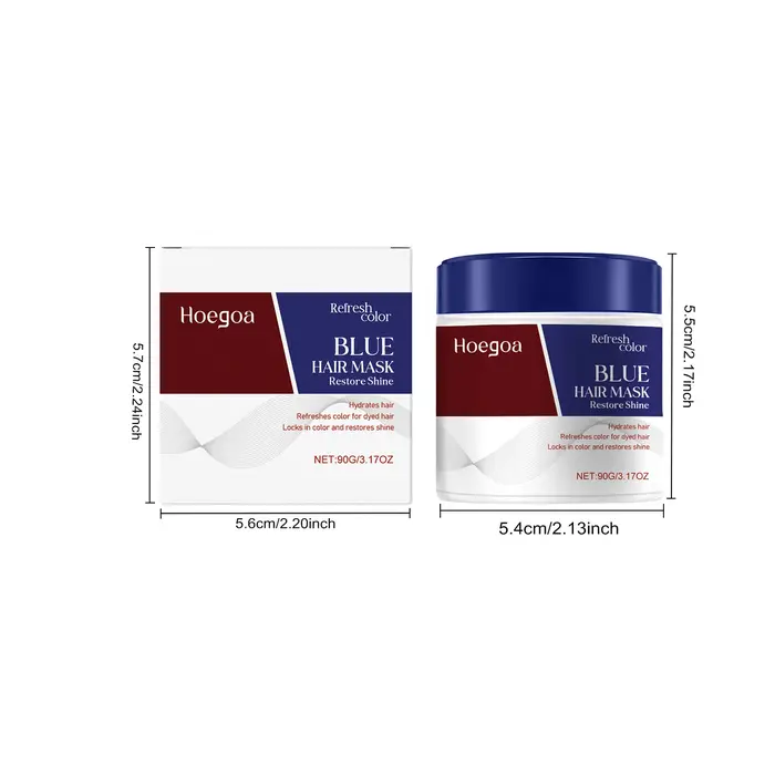 Après-shampooing stimulant la couleur rouge/bleu/marron