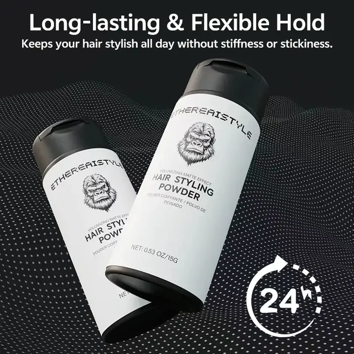 Poudre volumisante et contrôlée pour cheveux – Souleur des racines
