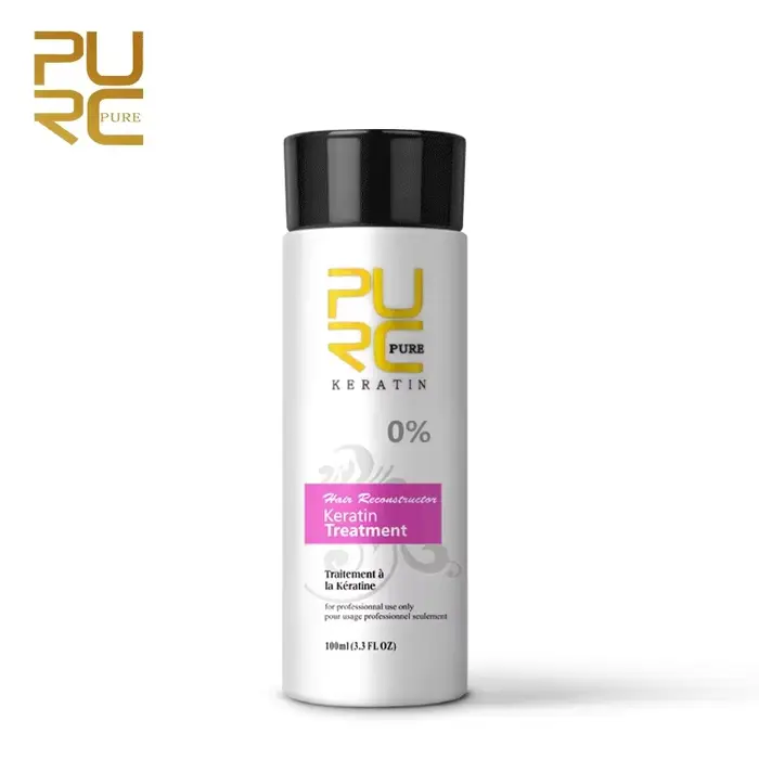 PURC – shampoing purifiant à la kératine, traitement des cheveux, nettoyage en profondeur, lissage, 