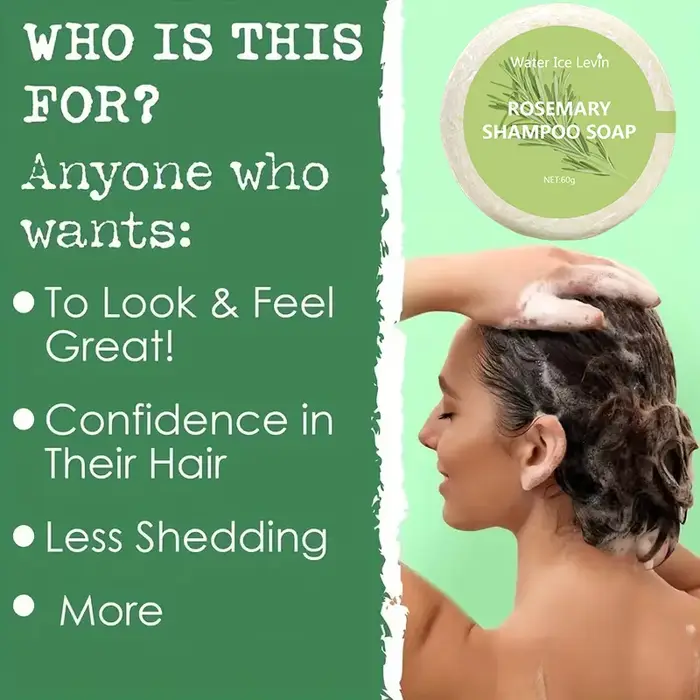 Shampooing au romarin pour la croissance des cheveux