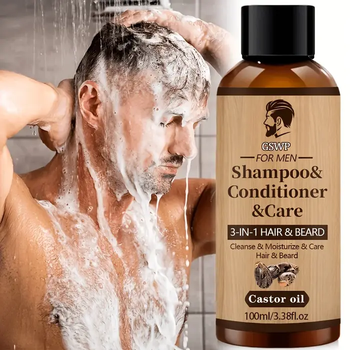 GSWP 3-en-1 : Lavage pour cheveux et barbe