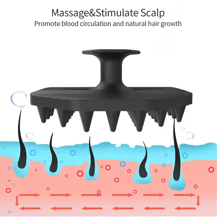 Brosse de Énergie en Silicone pour le Cuir oral elu