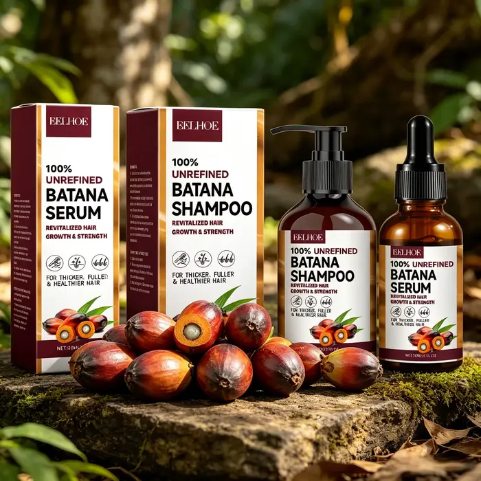 Shampoo à l'huile de Batana