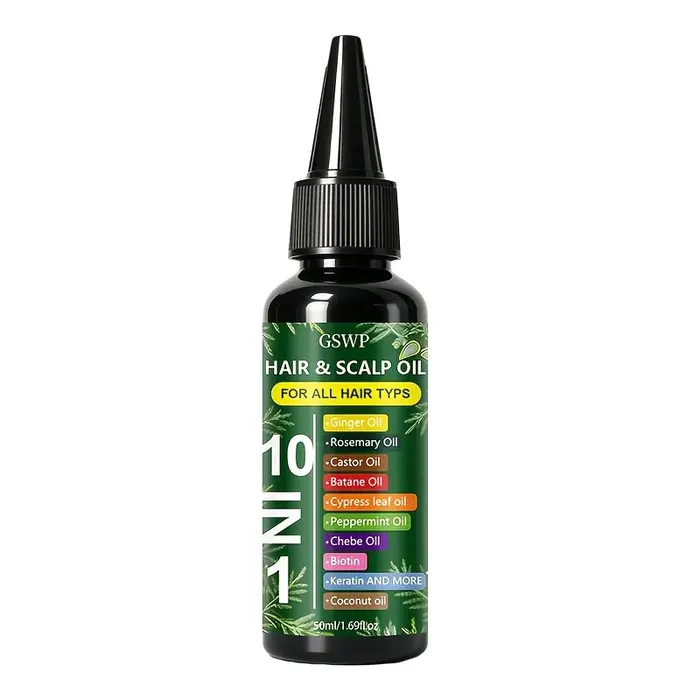 Huile capillaire hydratante 10-en-1 GSWP : Hydrate et nourrit pour prendre soin de vos cheveux. Il l