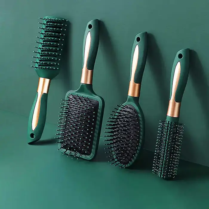 KLINA-Peigne à coussin d'air pour massage des cheveux, brosse à cheveux pour cuir chevelu, poignées