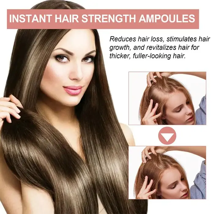 Ampoules de soin pour cheveux de qualité supérieure