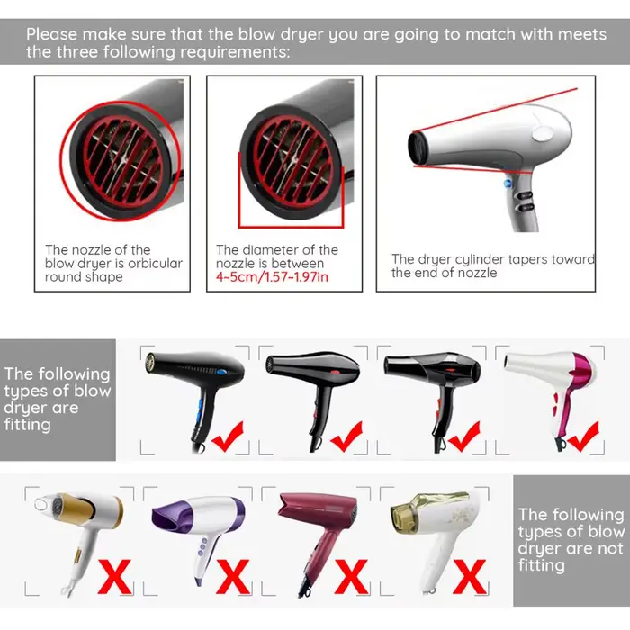 Segbeauty-Diffuseur amélioré pour sèche-cheveux, sèche-cheveux à coupe ondulée bouclée, diffuseur sans frisottis pour salon de coiffure